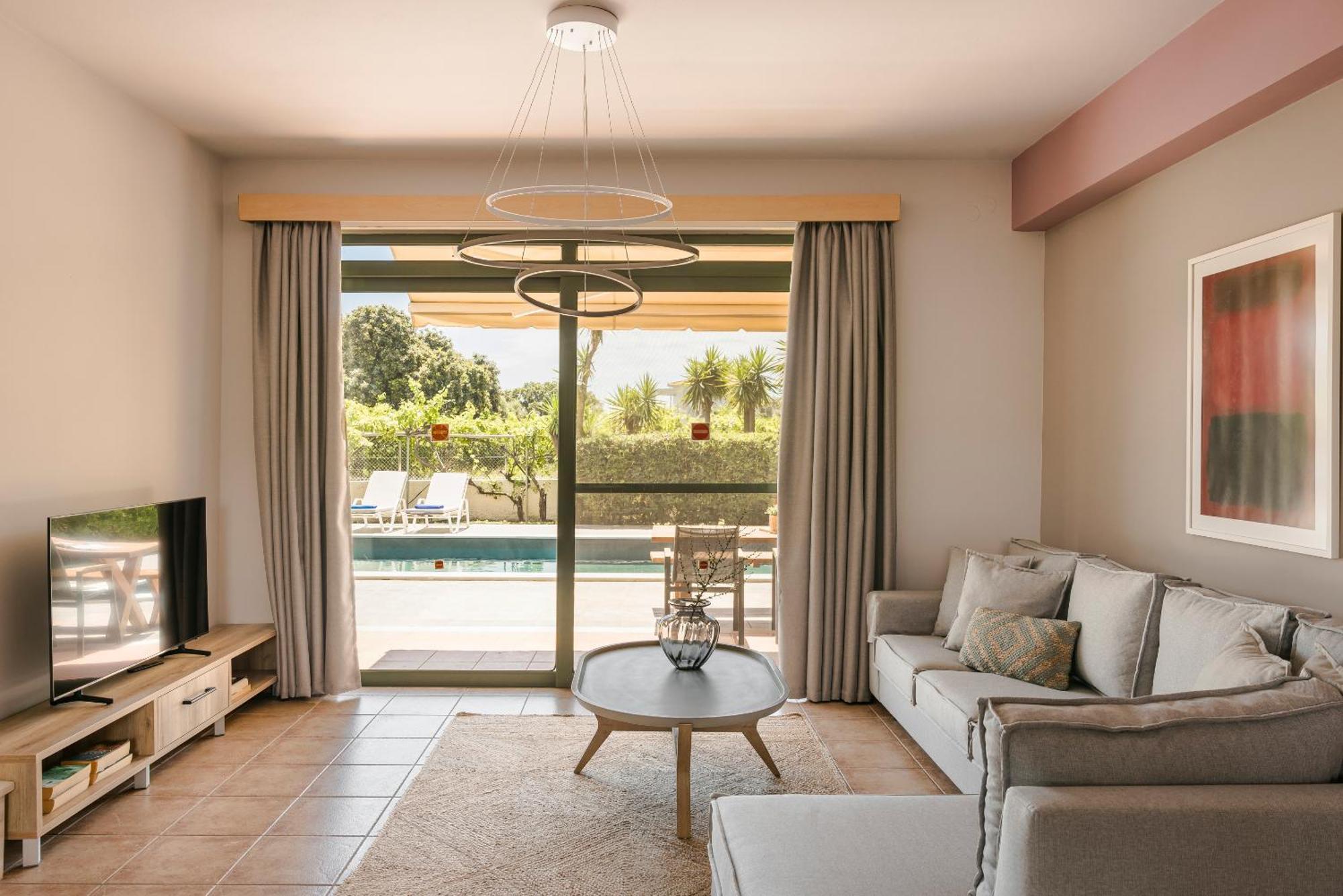 Villa Siora Rosa Skala  エクステリア 写真