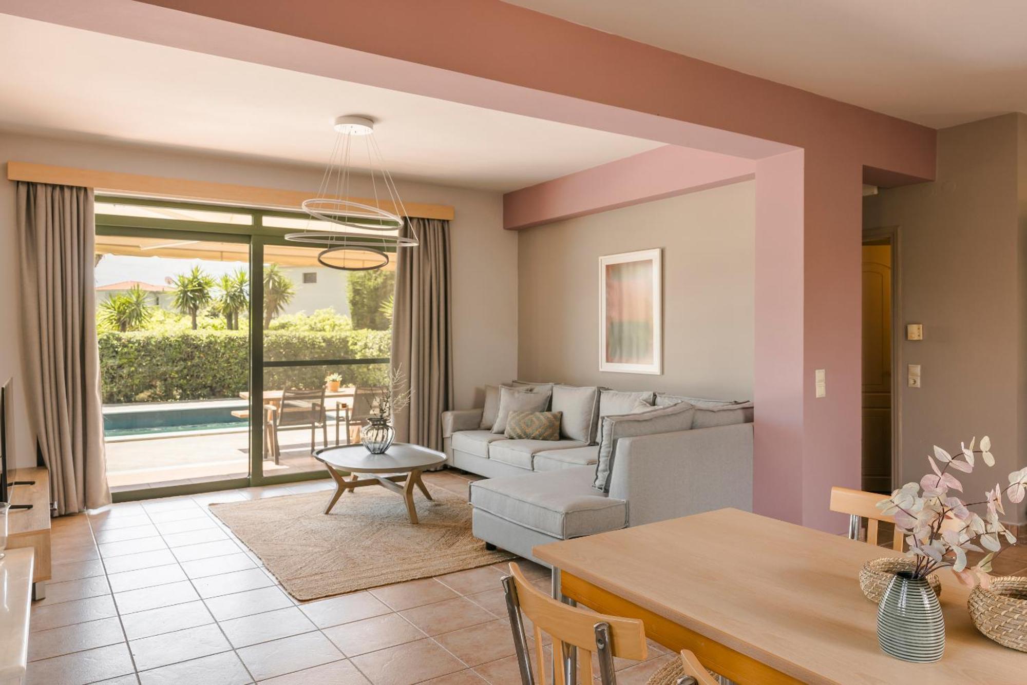 Villa Siora Rosa Skala  エクステリア 写真